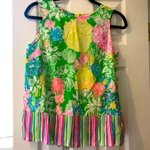 Lilly Pulitzer Iona Shell in Hibiscus Stroll